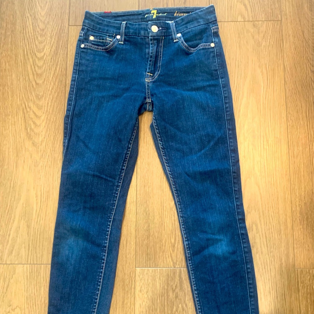 7 for all mankind crop jeans